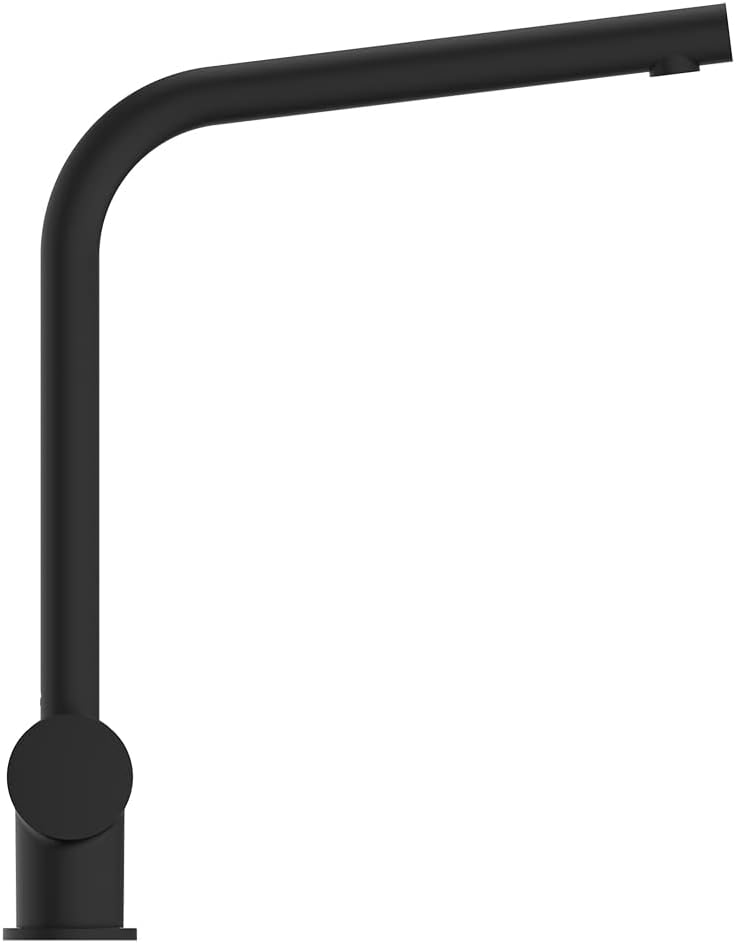 Ceralook Single Lever l-Shape spout Kitchen tap,Silk Black