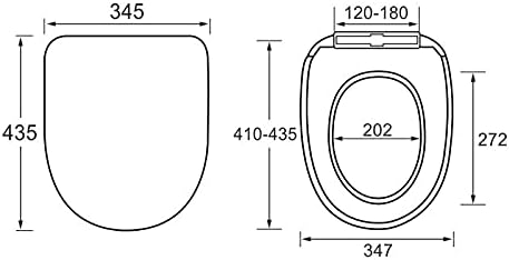 Modern Bathroom Cloakroom Close Coupled Toilet Space Saving Short Projection Small WC Toilets, Soft Close Seat, Curved D Shape Pan, Dual Flush Cistern System, White Gloss Ceramic