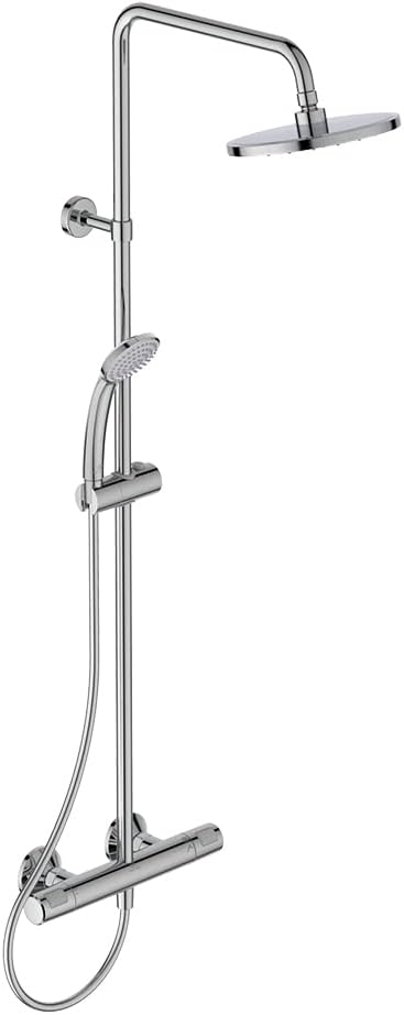 Ceratherm T20 Thermostatic Dual Shower Mixer, Chrome,