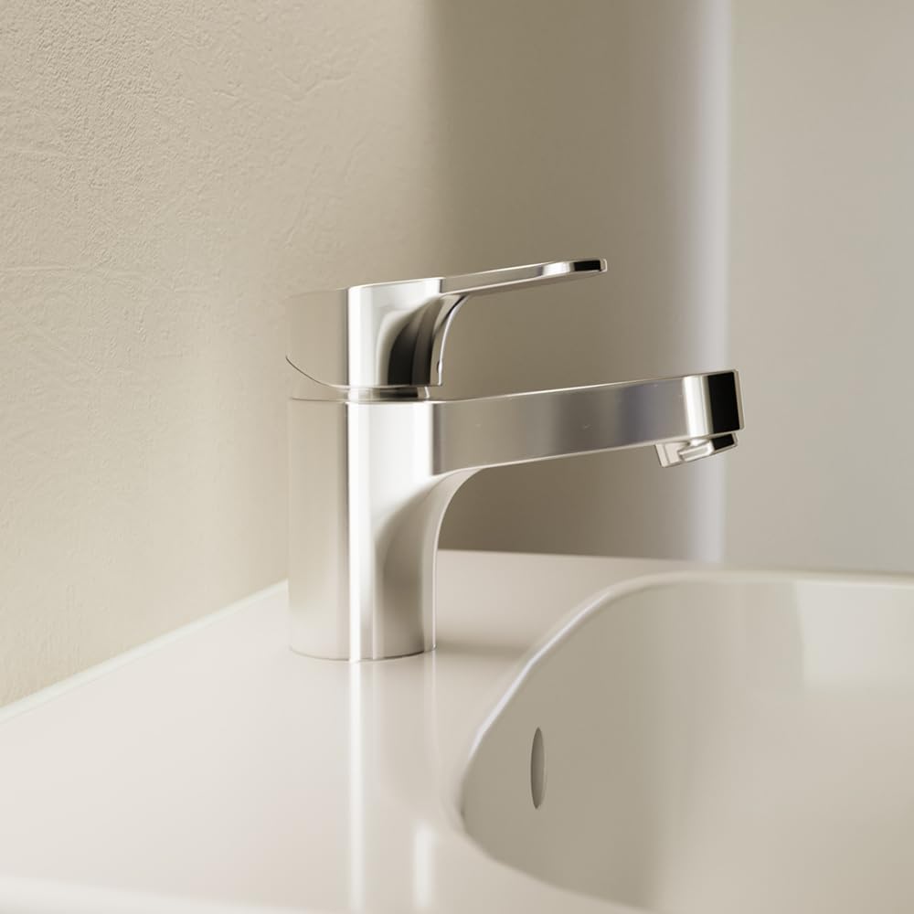 Cerabase Single Lever Mini Basin Mixer tap, Chrome