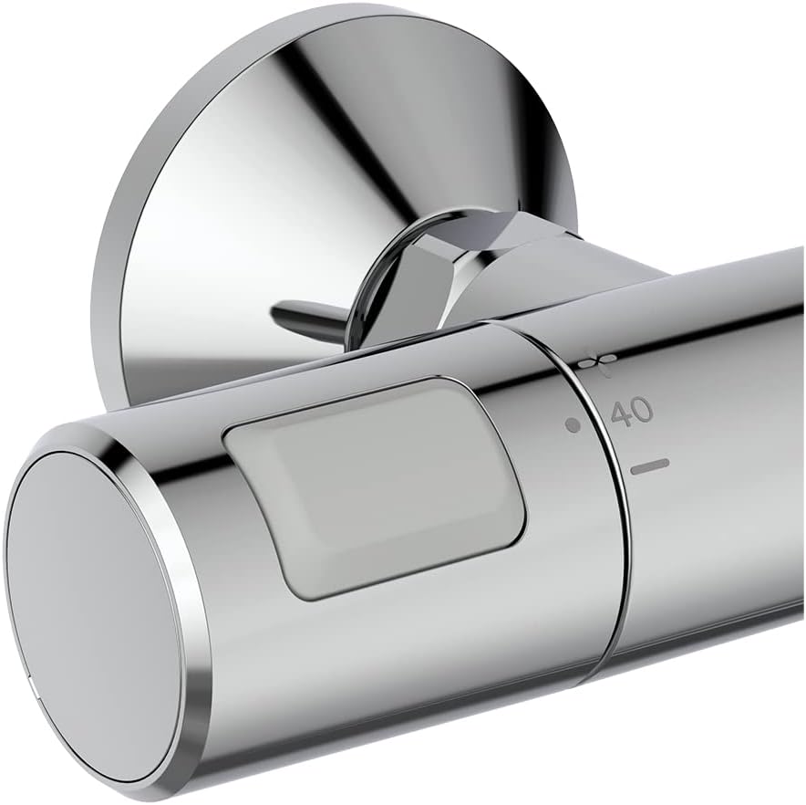 Ceratherm T20 Thermostatic Dual Shower Mixer, Chrome,