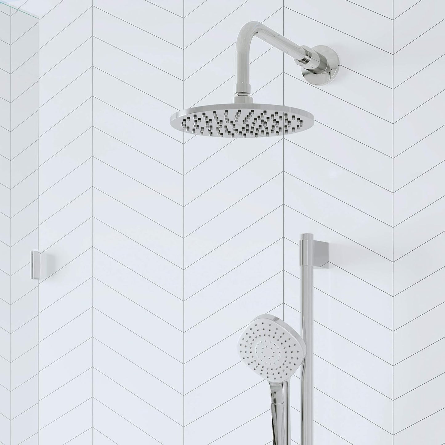 Shower Spray Plate, Chrome