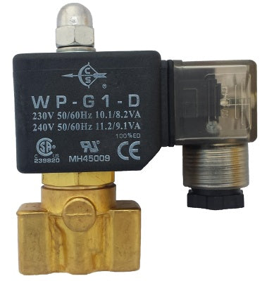 1/8, 1/4, 3/8 Steam Solenoid Valve 0-10 Bar 2/2 N/Closed BSP (G) thread type