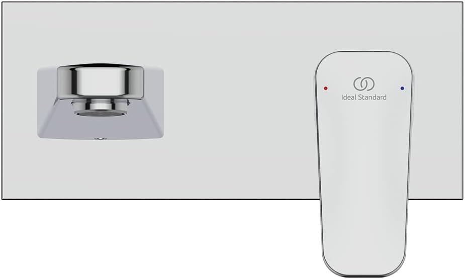 Standard Ceraplan Single Lever Wall Mounted Basin Mixer Tap Chrome