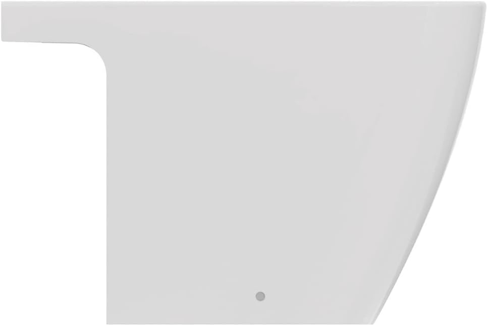 Compact Close coupled Toilet Bowl, White