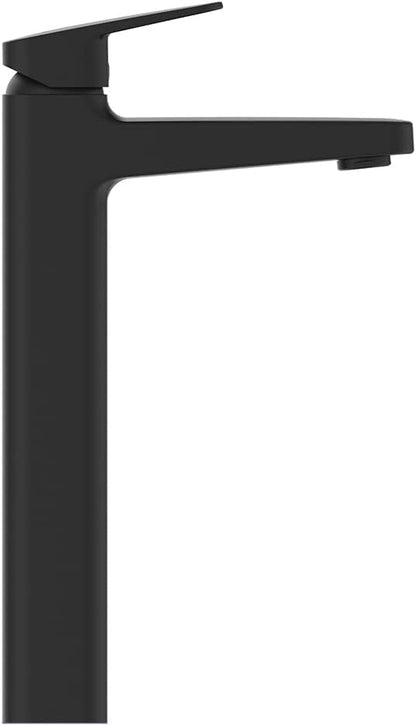 Ceraplan Single Lever Vessel Basin Mixer, BD255XG, Silk Black