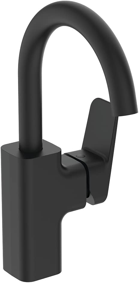 Standard Ceraplan Single Lever high spout Basin Mixer, BD245XG, Silk Black