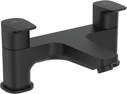 Ceraplan Dual Control Bath Filler, Silk Black
