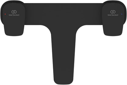 Ceraplan Dual Control Bath Filler, Silk Black