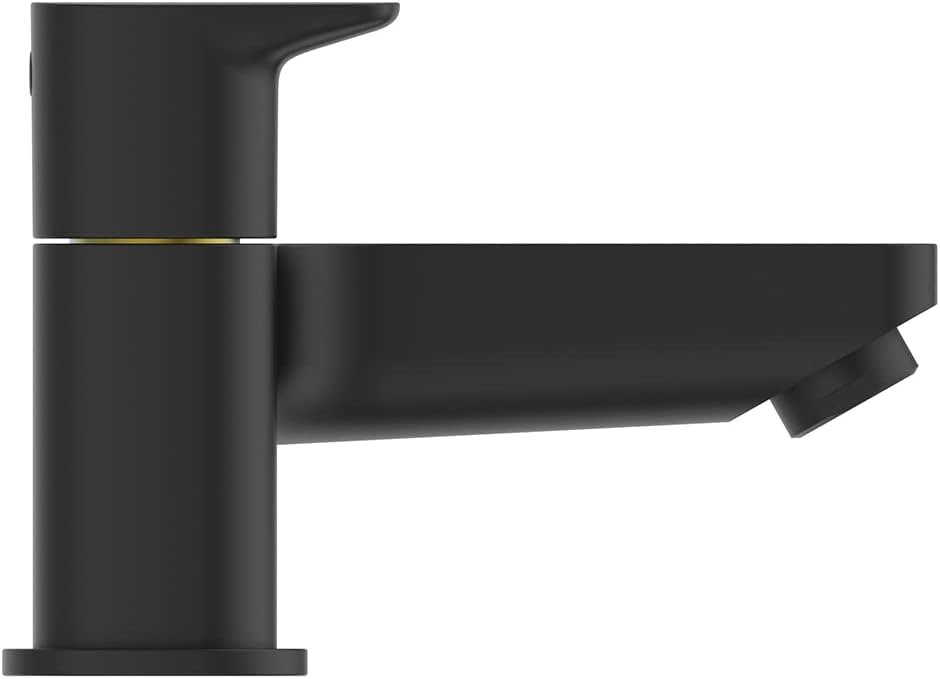 Ceraplan Dual Control Bath Filler, Silk Black
