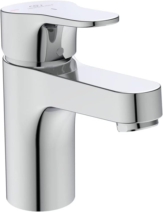 Cerabase Single Lever Basin Mixer tap with Click Waste and bluestart Technology