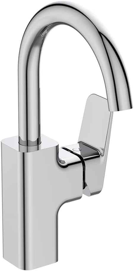 Standard Ceraplan Single Lever High Spout Basin Mixer Tap, Chrome