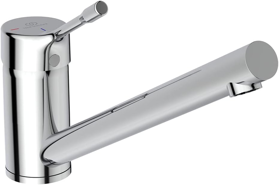 Standard Ceralook Single Lever Low spout Kitchen tap, Chrome
