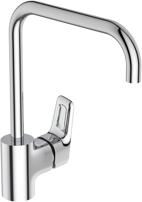 Tempo Single Lever Kitchen Sink Mixer Tap with Tubular Spout