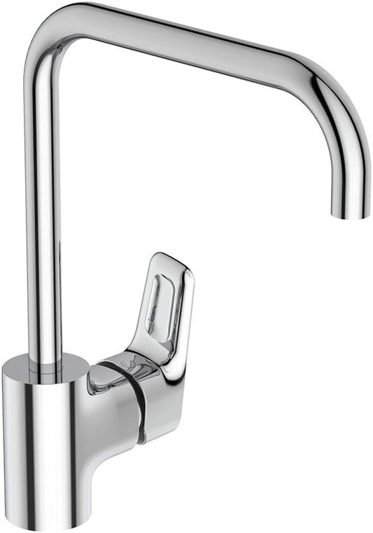 Tempo Single Lever Kitchen Sink Mixer Tap with Tubular Spout