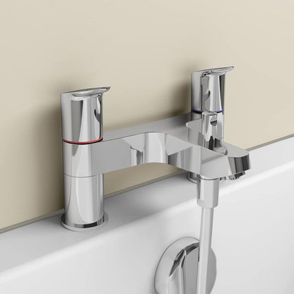 Ceraflex Dual Control Bath Shower Mixer Tap,Chrome