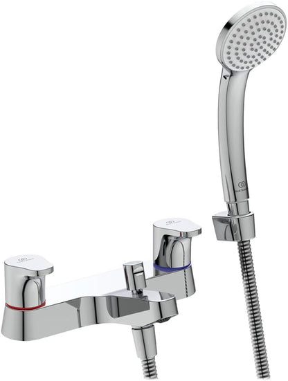 Cerabase Dual Control Bath Shower Mixer tap, BD058AA, Chrome