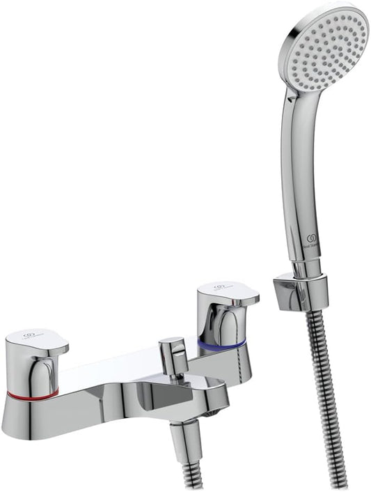 Cerabase Dual Control Bath Shower Mixer tap, BD058AA, Chrome