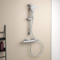 Ceratherm T50 Thermostatic Shower Mixer with kit, Chrome