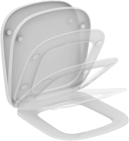 Echo Soft Close Toilet Seat and Cover, T318101, White