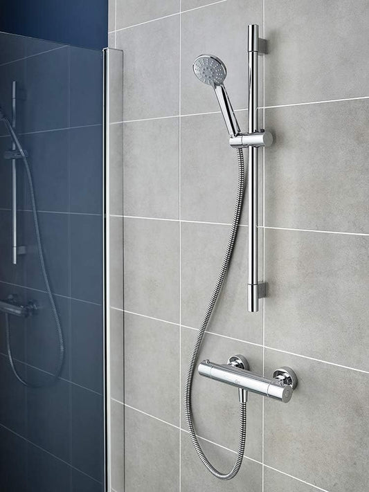 Ecotherm Thermostatic Shower Mixer, Chrome