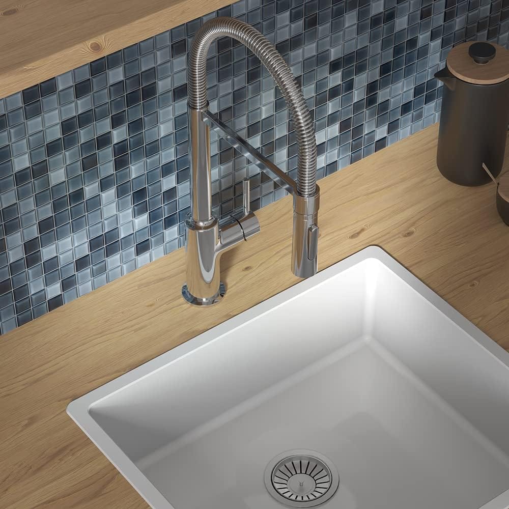 Ceralook Single Lever semi-pro Kitchen tap with 2 Function spout, Chrome