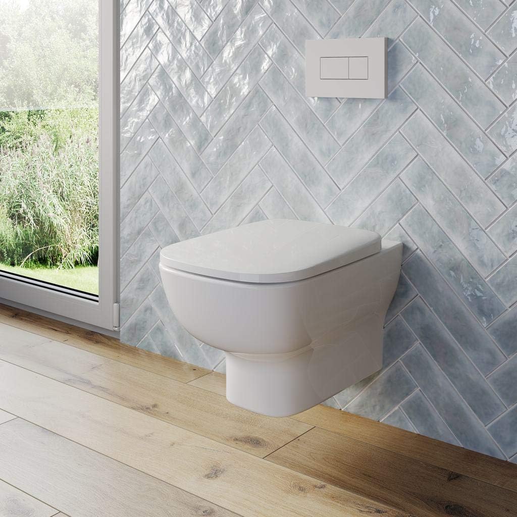 Echo Soft Close Toilet Seat and Cover, T318101, White