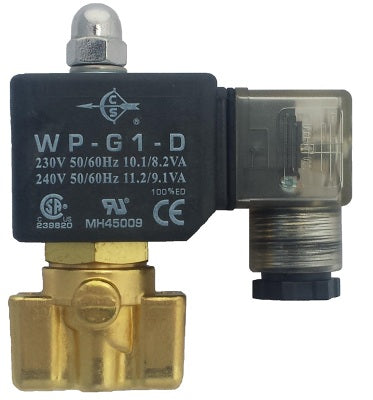 1/8, 1/4, 3/8 Steam Solenoid Valve 0-10 Bar 2/2 N/Closed BSP (G) thread type
