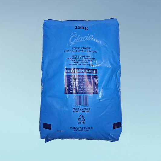 Glacia PDV Food Grade Salt Granules 25kg Bag