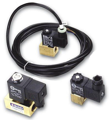 1/8 Brass solenoid valve 0-8.5 Bar 2/2 way Normally Closed Thread Type 1/8 BSP (G)